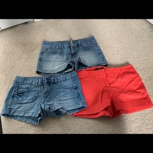 Women’s shorts lot